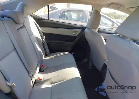 2016 Toyota Corolla Le Plus из США, поврежденный, VIN 5YFBPRHE4GP495909